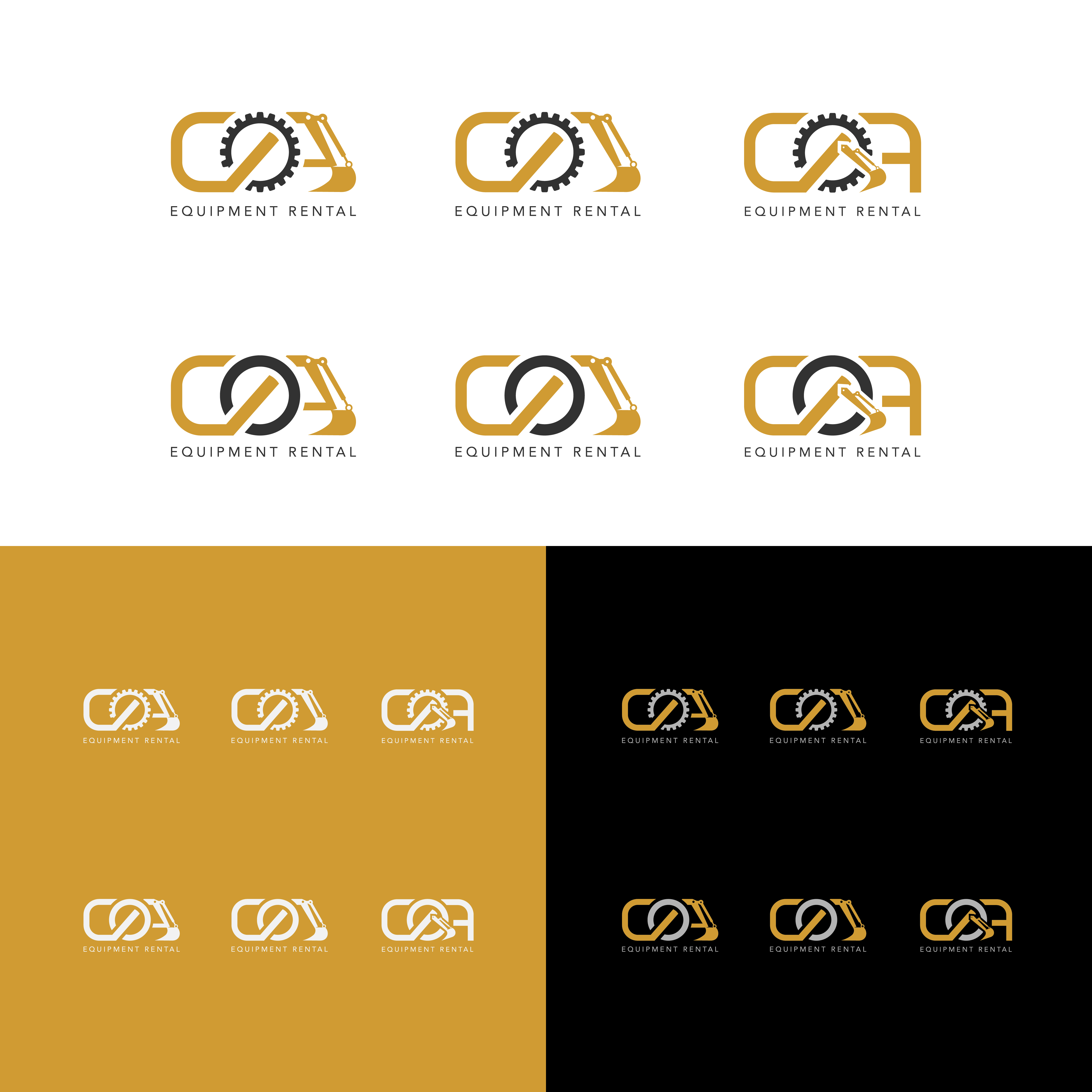 Logo Design by TDAC for COA Equipment Rental | Design #32620402