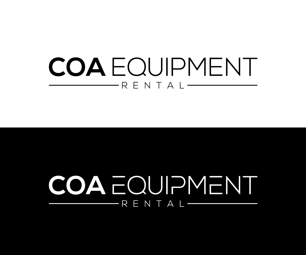 Logo Design by Roxy Art for COA Equipment Rental | Design #32615634