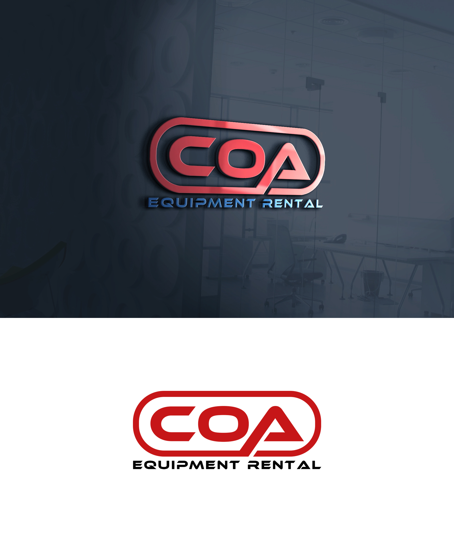 Diseño de Logo por Rahmina para COA Equipment Rental | Diseño #32612614