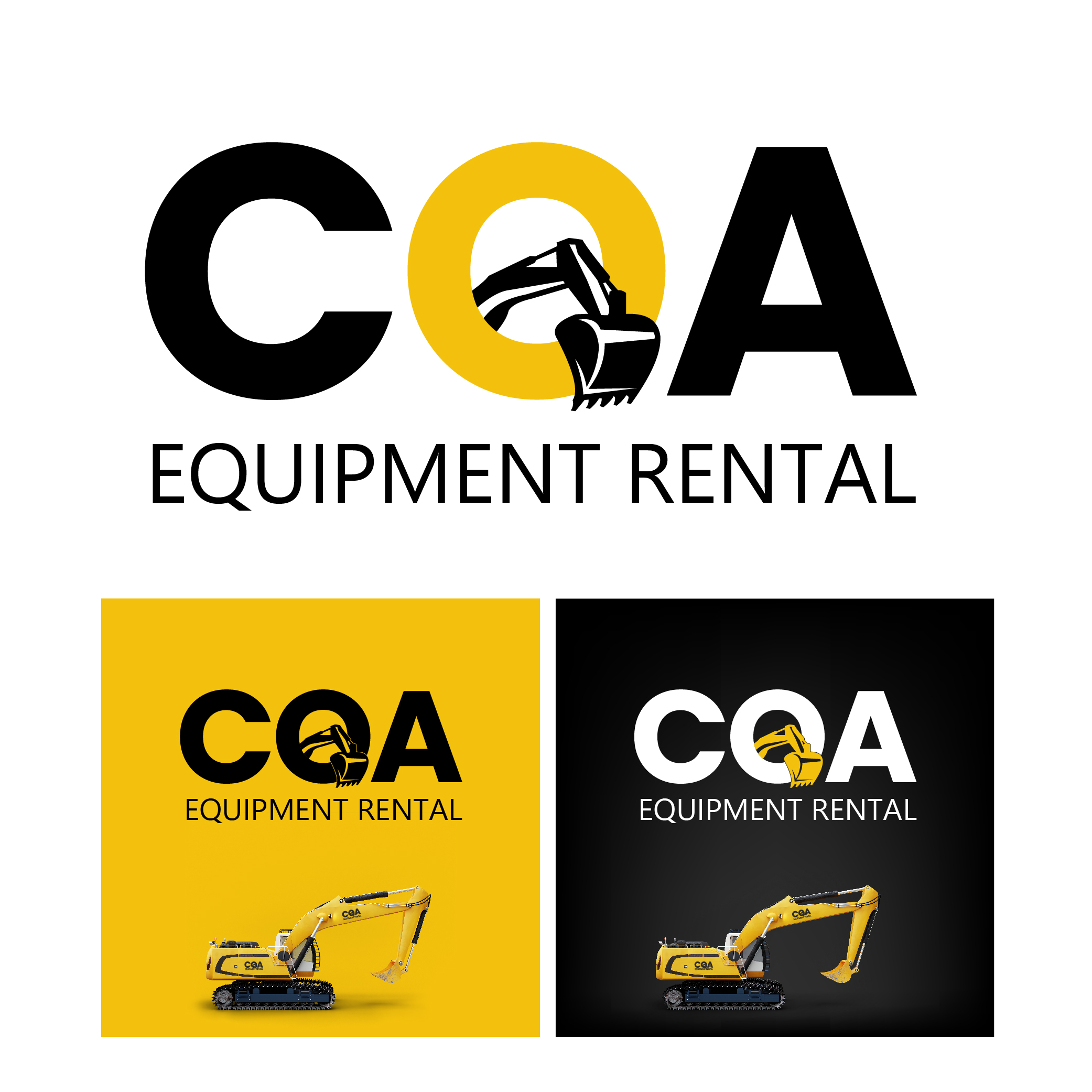 Logo-Design von adnan badi für COA Equipment Rental | Design #32618822