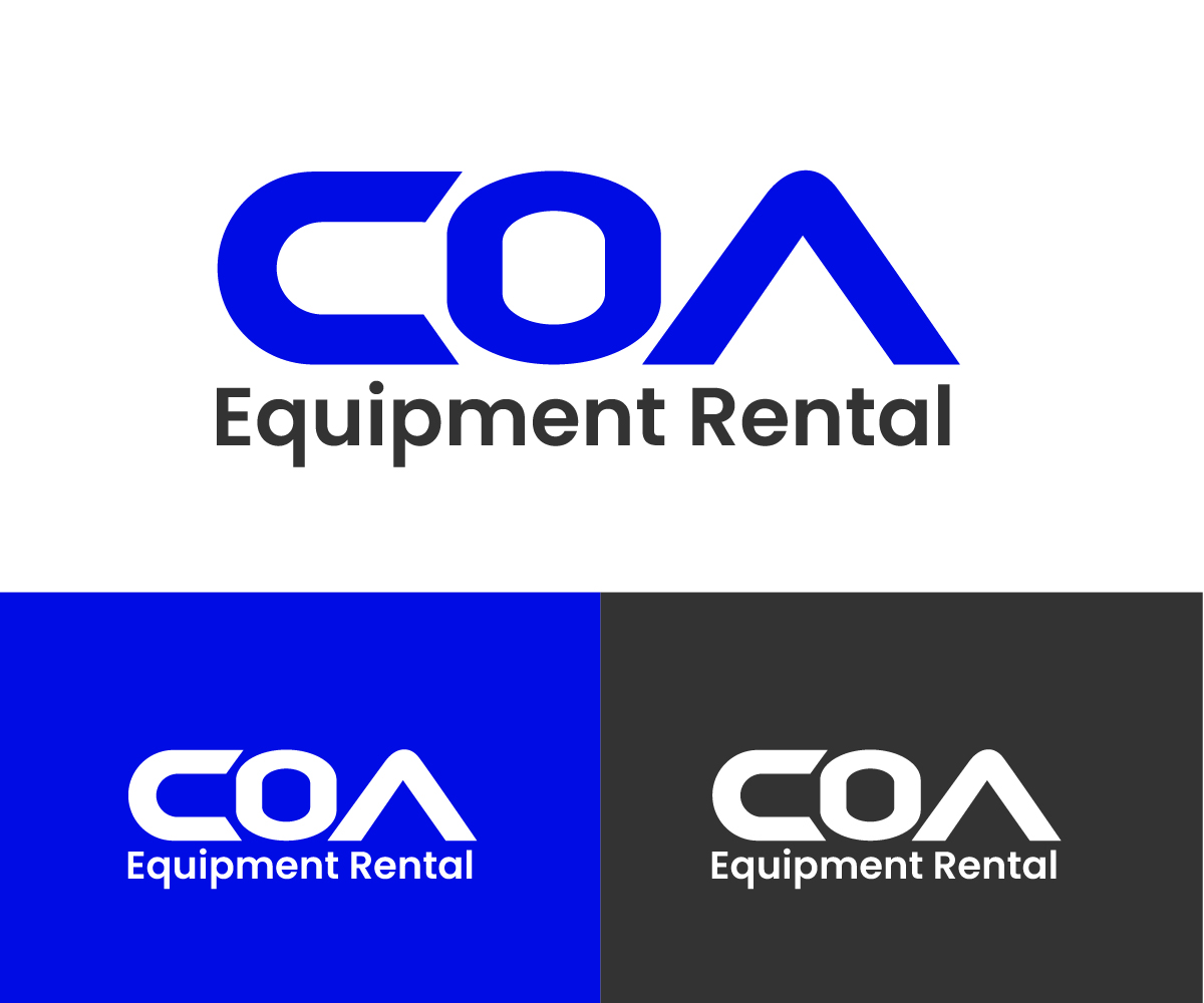Logo Design by Design Radz for COA Equipment Rental | Design #32629678