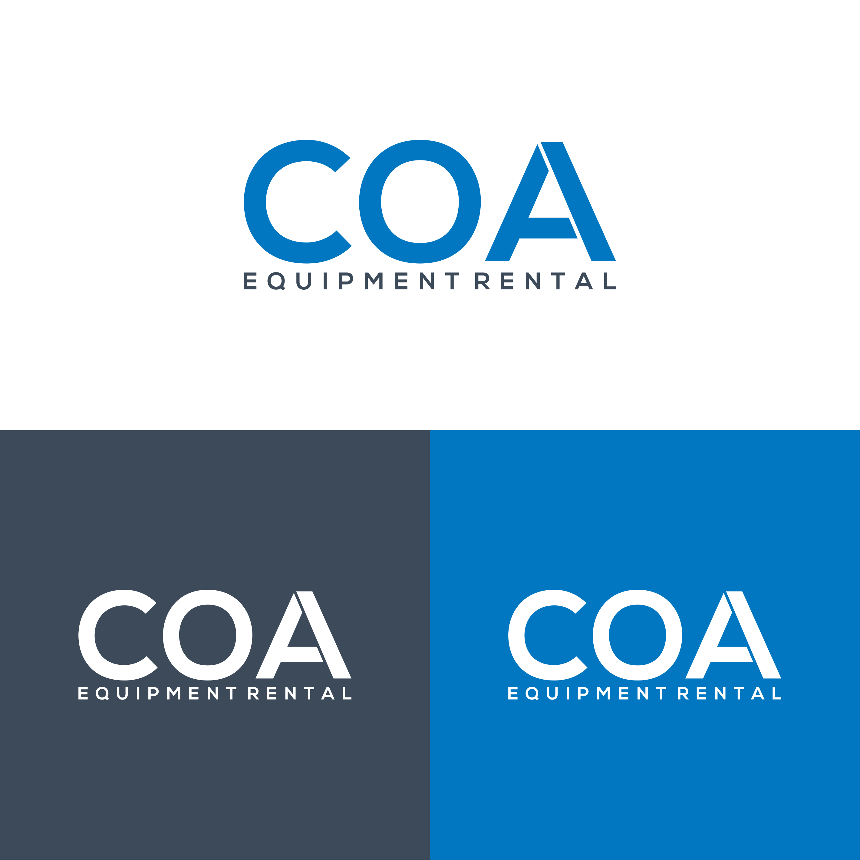 Logo Design by diego costa for COA Equipment Rental | Design #32616929