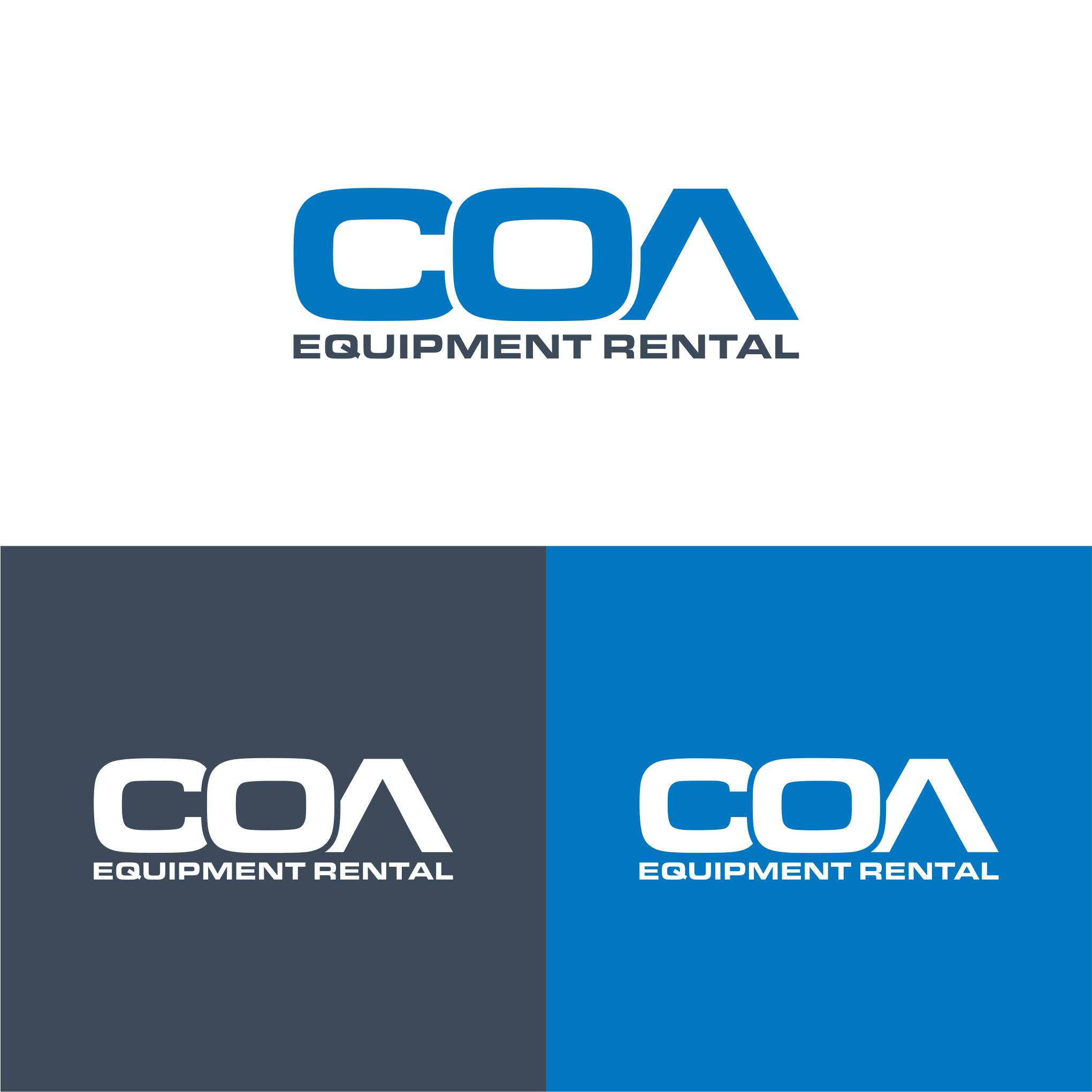 Logo Design by diego costa for COA Equipment Rental | Design #32617178