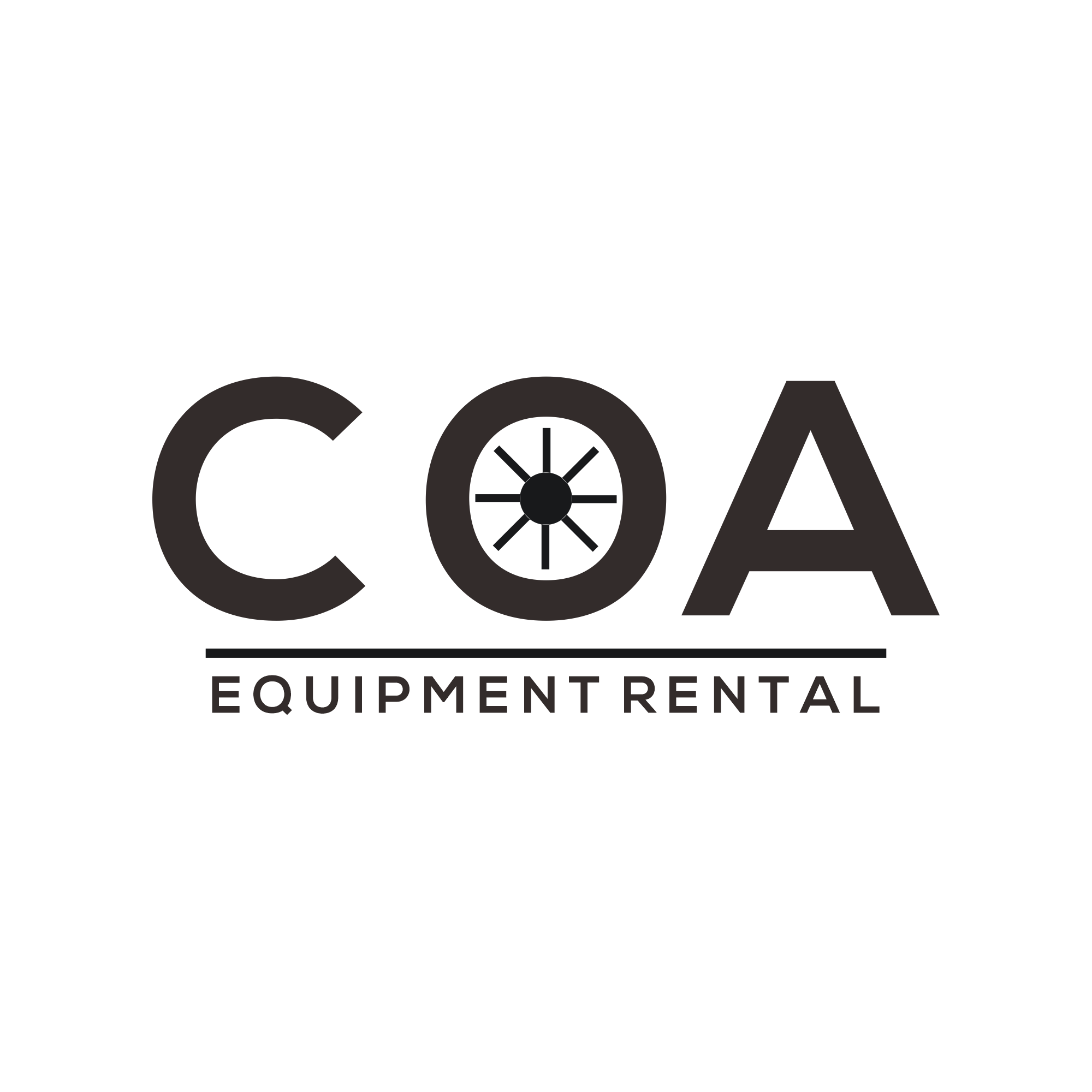 Logo Design by Dita Ta for COA Equipment Rental | Design #32618192