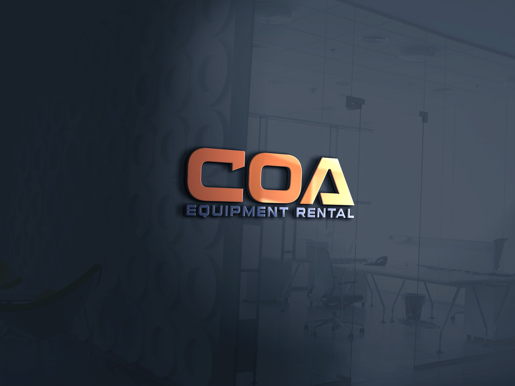 Logo Design by nasim33 for COA Equipment Rental | Design #32615361