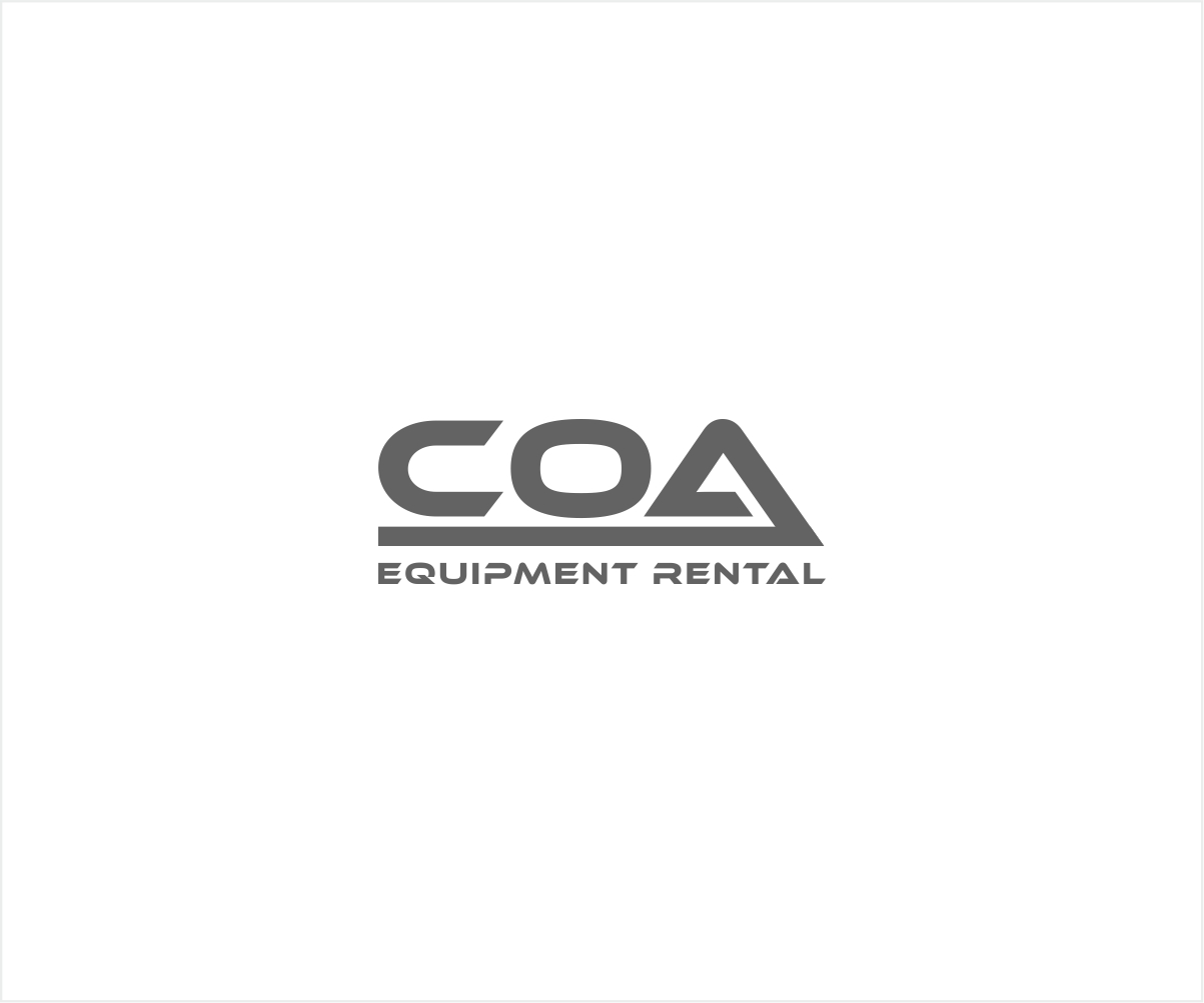 Logo Design by Logocraft for COA Equipment Rental | Design #32620335