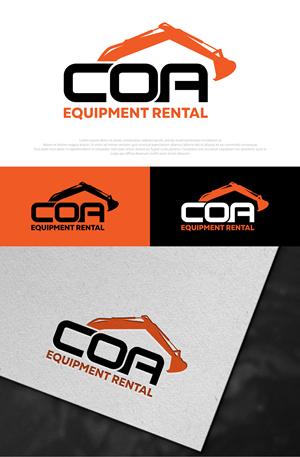 Logo Design by DesignLima for COA Equipment Rental | Design: #32619782