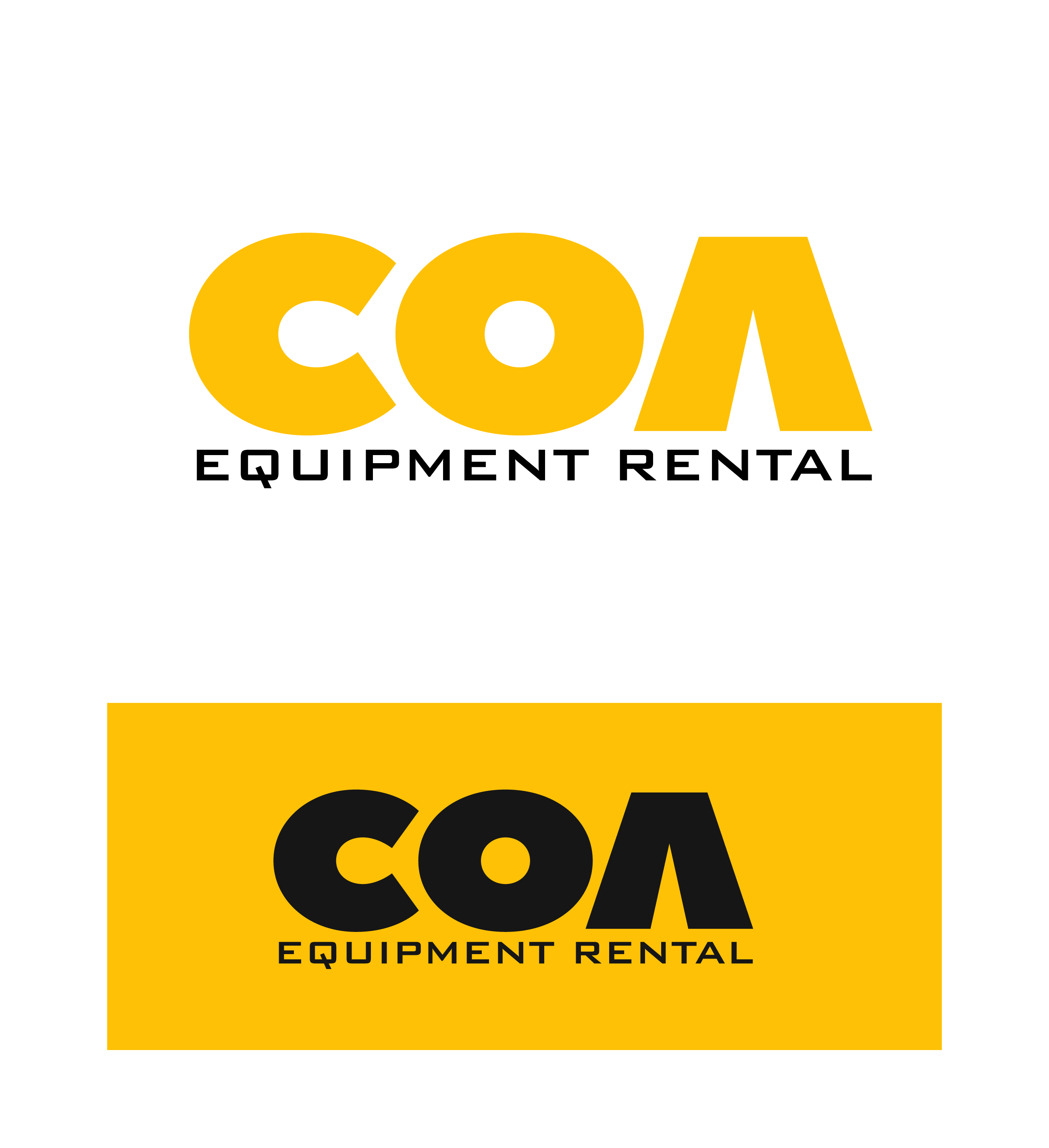 Design de Logo par Paras Bali pour COA Equipment Rental | Design #32631162