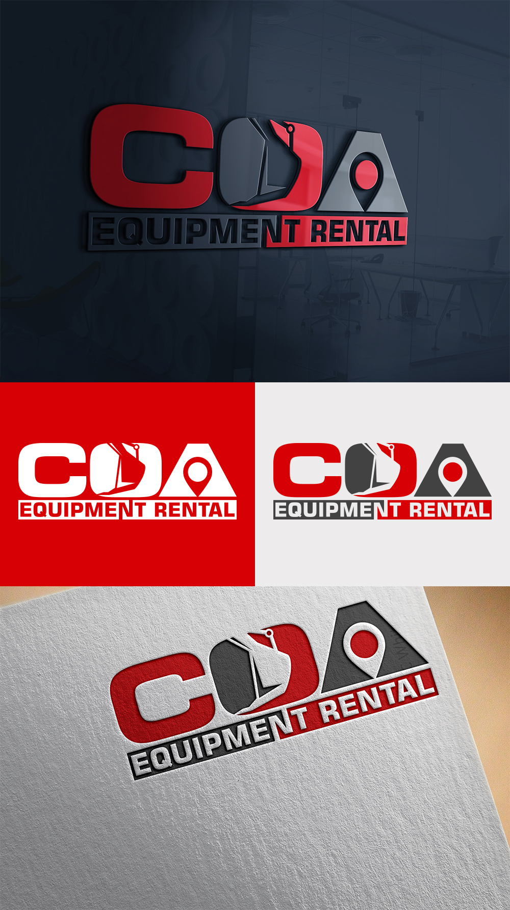 Logo Design by Imran_me for COA Equipment Rental | Design #32615077
