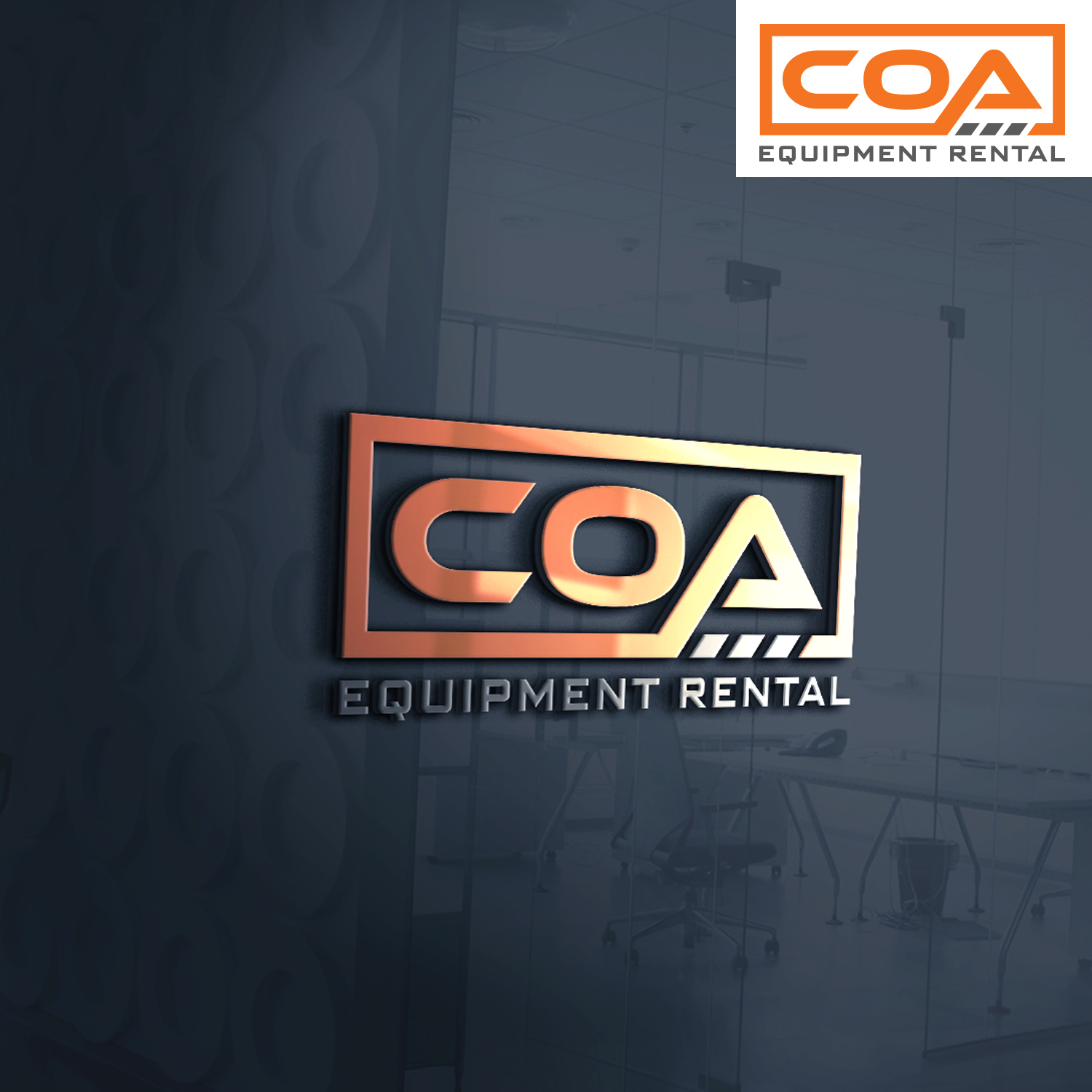 Design de Logo par EnaGraph pour COA Equipment Rental | Design #32612411