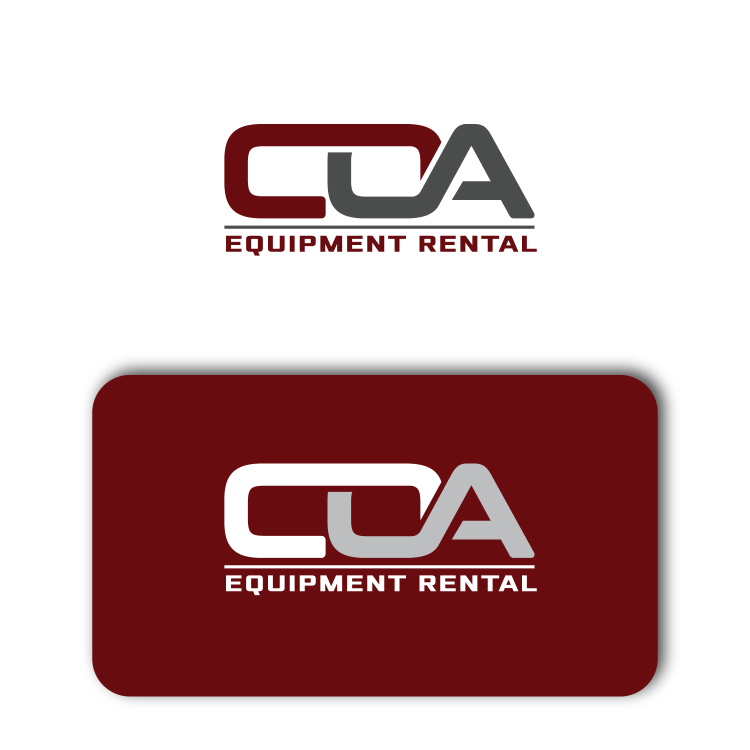 Logo Design by EnaGraph for COA Equipment Rental | Design #32612590