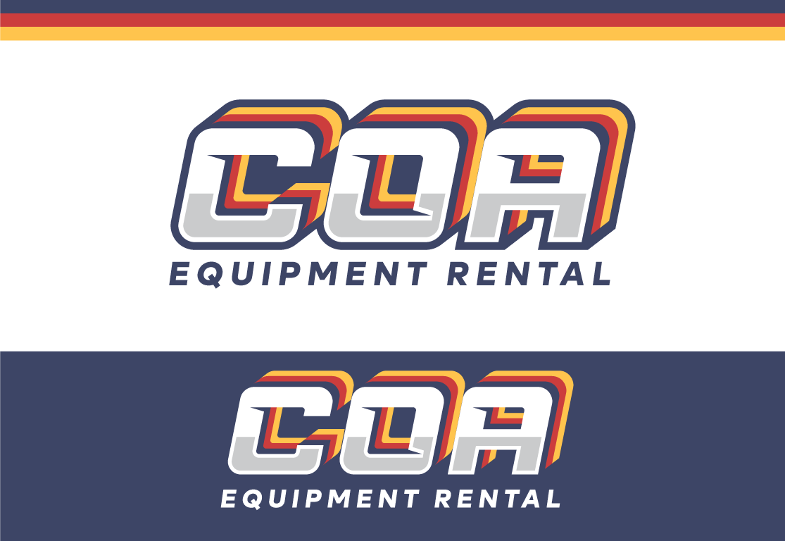 Logo Design by adjeiiBlack for COA Equipment Rental | Design #32612578