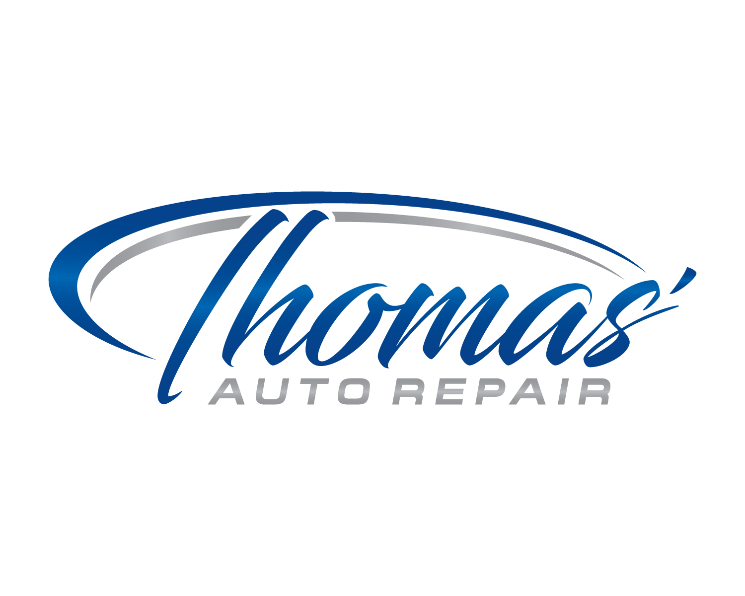 Traditional, Personable, Auto Repair Logo Design for Thomas' Auto