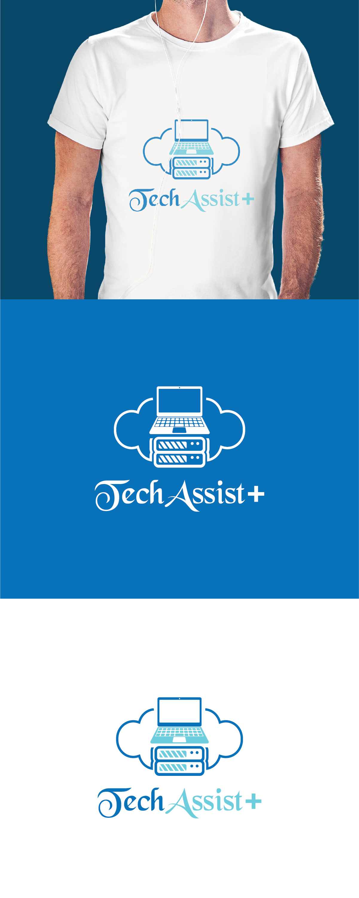 Logo-Design von 99 Art.. für TechAssist+ | Design #32616572