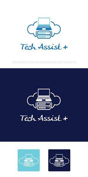 Logo-Design von 99 Art.. für TechAssist+ | Design: #32616639