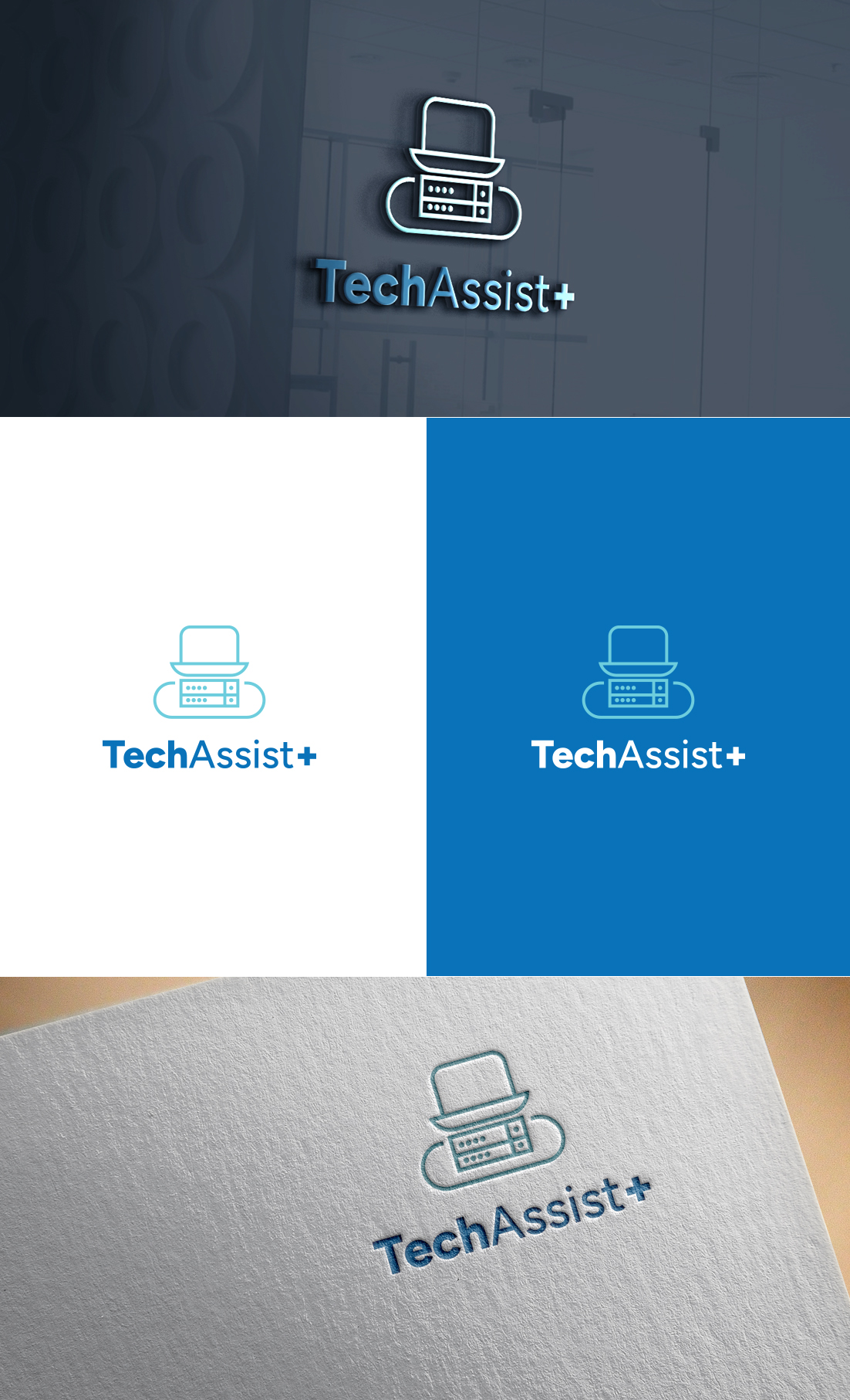 Logo Design by GLDesigns for TechAssist+ | Design #32617627