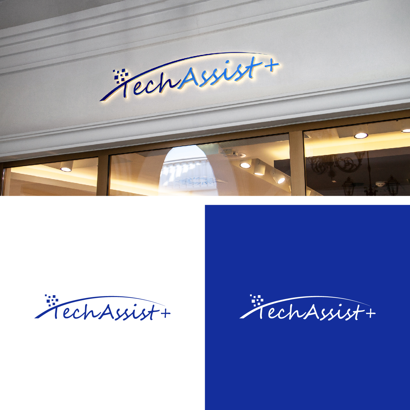 Logo Design by AL-BARAKAH for TechAssist+ | Design #32616667