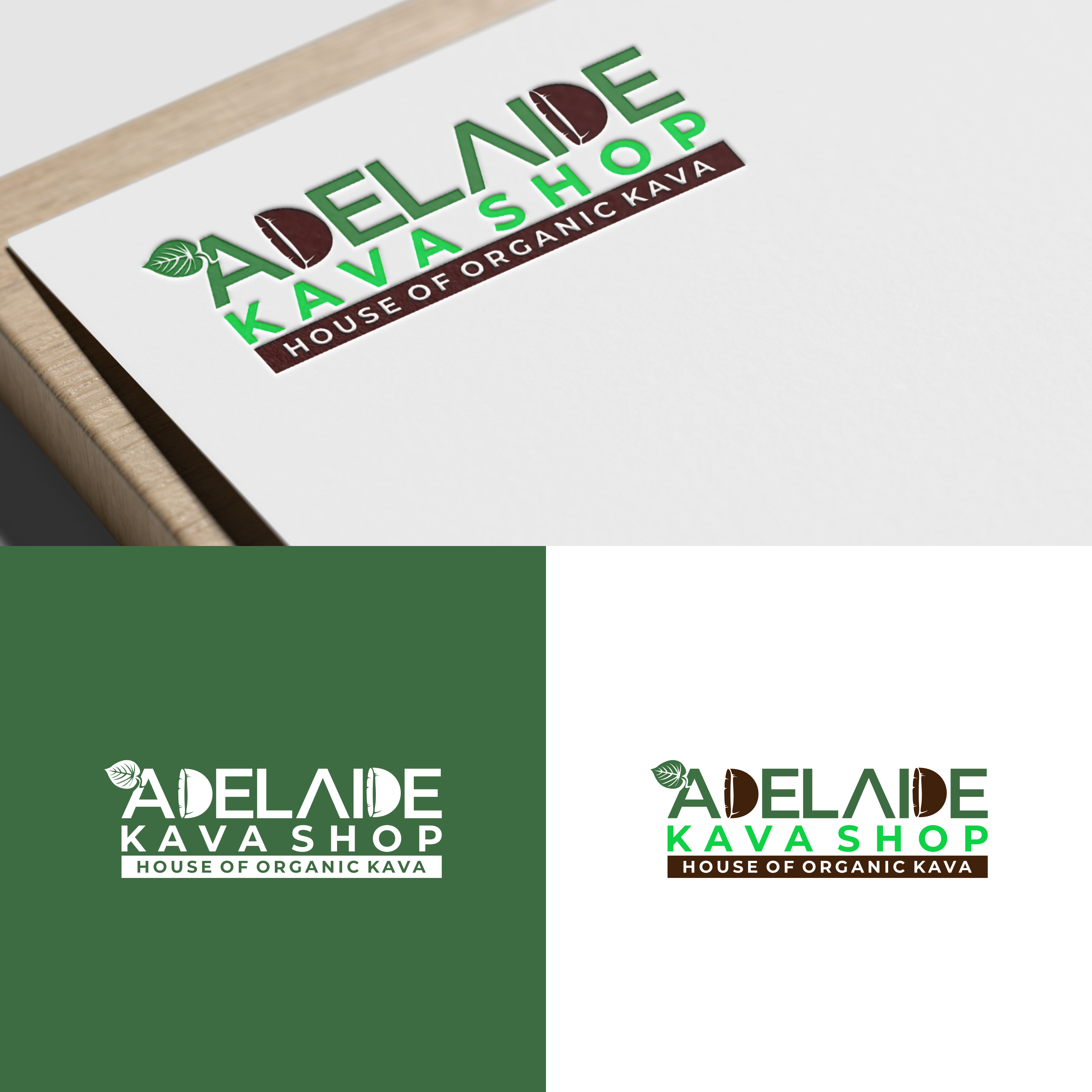 Modern, Professional, Beverage Logo Design for Adelaide Kava Shop