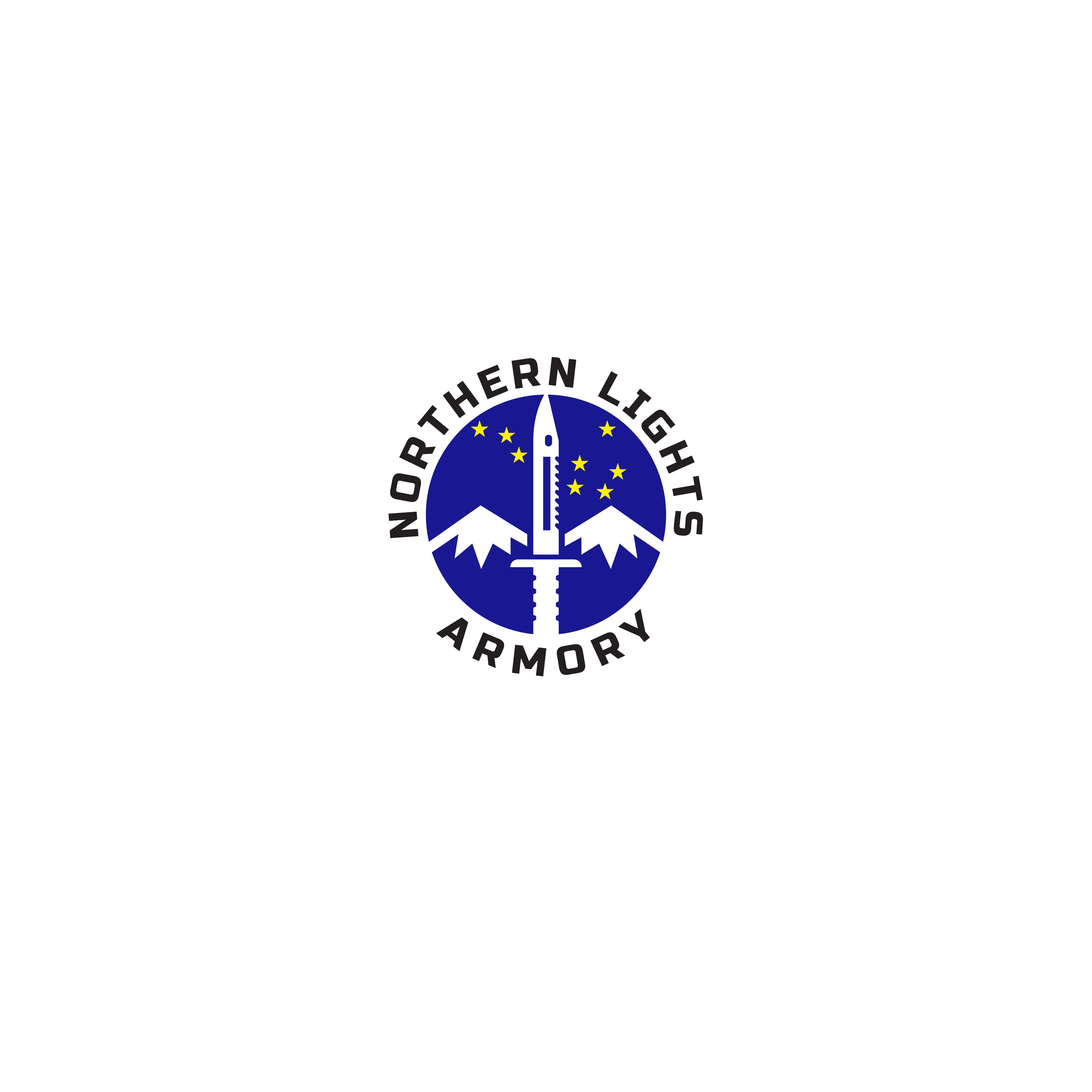 Logo Design by the3kings for Northern Lights Armory | Design #32619031