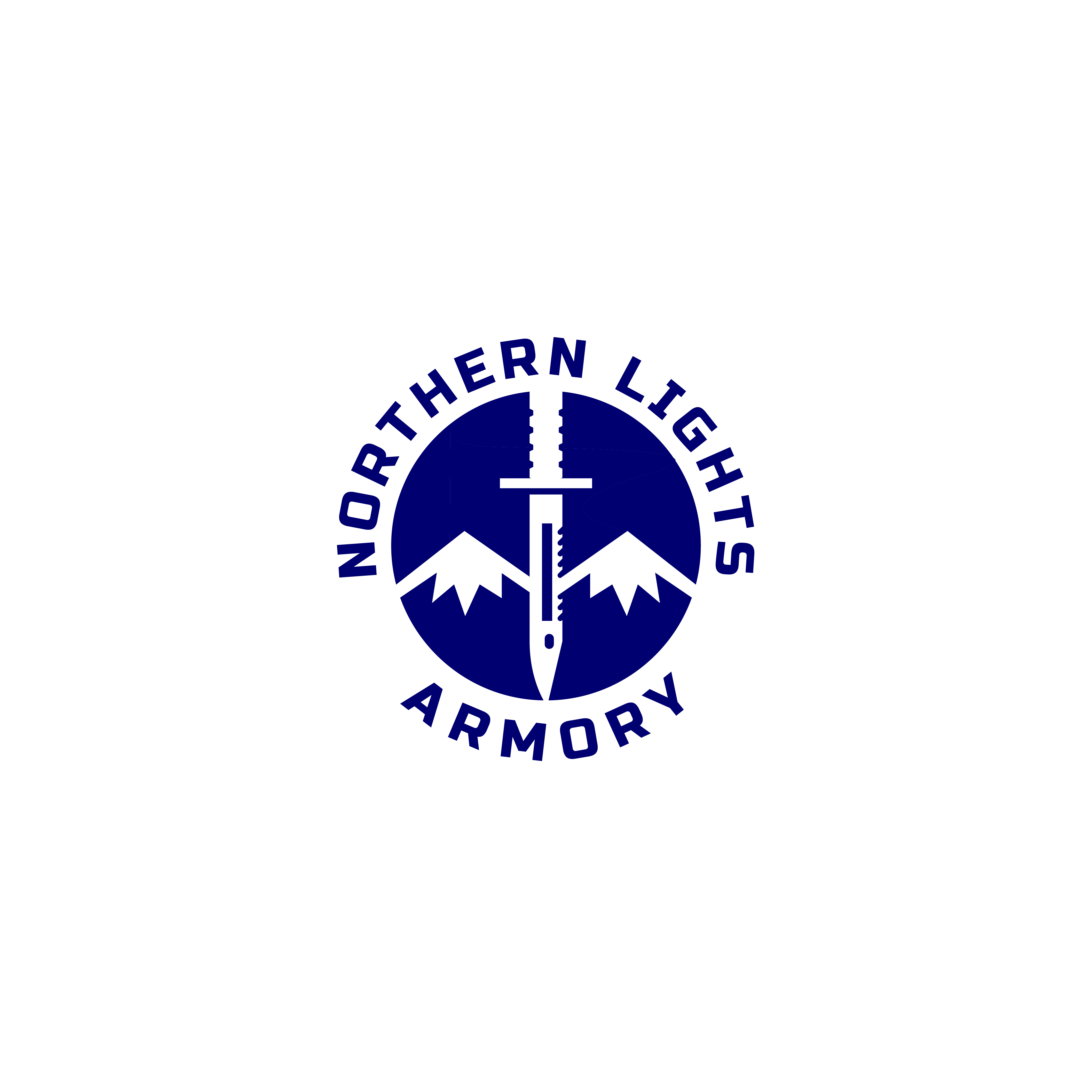 Logo Design by the3kings for Northern Lights Armory | Design #32619689