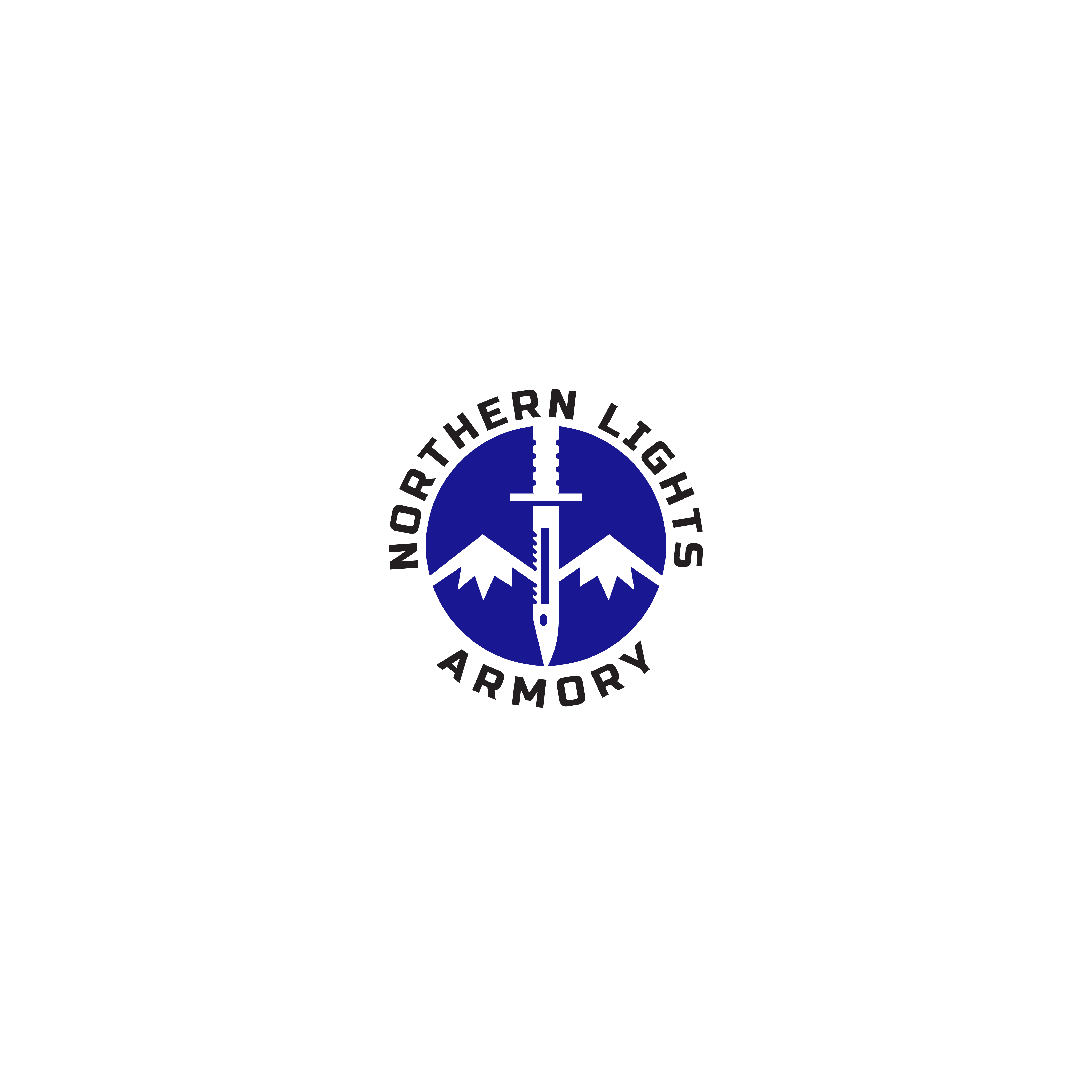 Logo Design by the3kings for Northern Lights Armory | Design #32619769