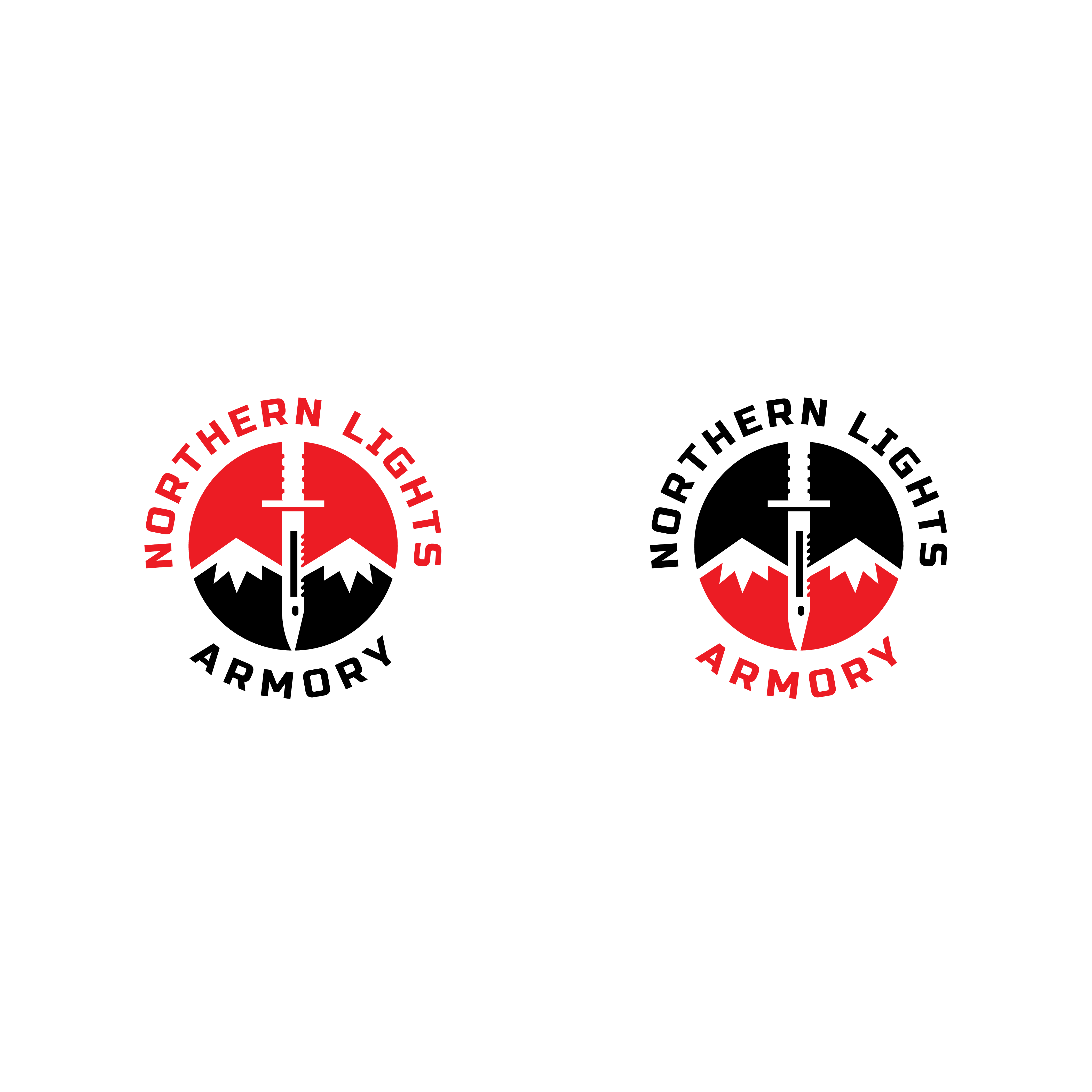 Logo-Design von the3kings für Northern Lights Armory | Design #32620446
