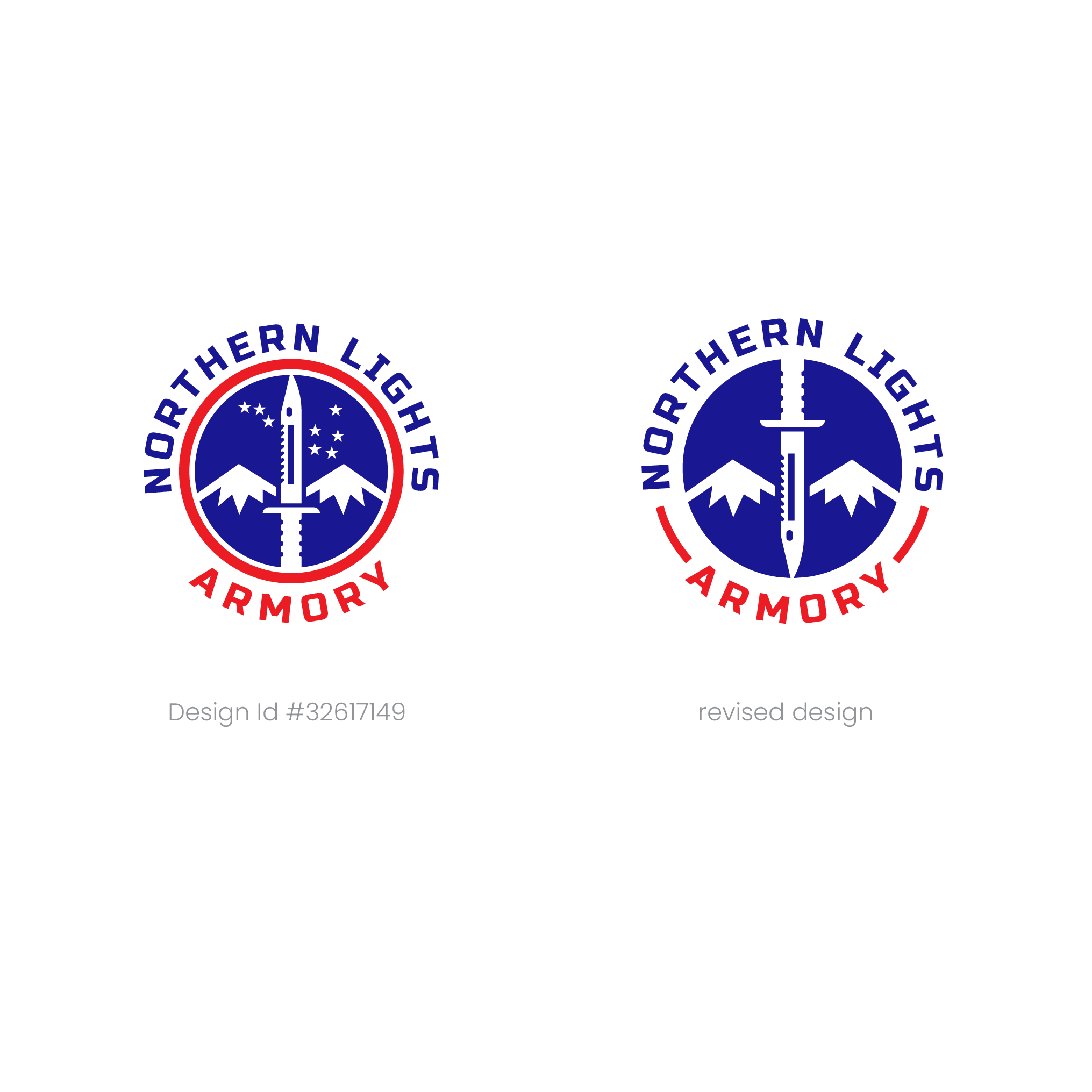 Logo-Design von the3kings für Northern Lights Armory | Design #32623078