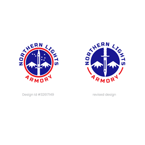 Logo-Design von the3kings für Northern Lights Armory | Design: #32623078