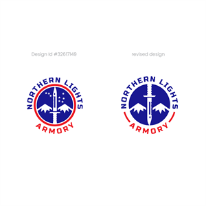 Logo Design by the3kings for Northern Lights Armory | Design: #32624292