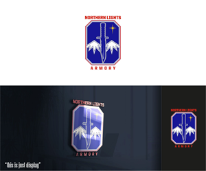 Diseño de Logo por alkaline para Northern Lights Armory | Diseño: #32619436