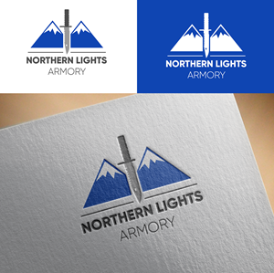 Logo Design by design_by_sandro for Northern Lights Armory | Design: #32616534