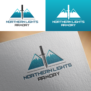 Logo Design by design_by_sandro for Northern Lights Armory | Design: #32620273