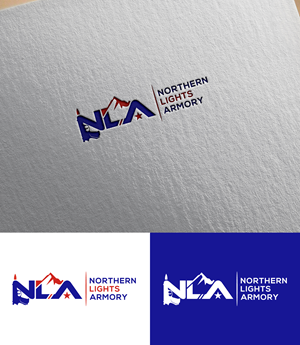Logo Design by akdesigner99 for Northern Lights Armory | Design #32615765