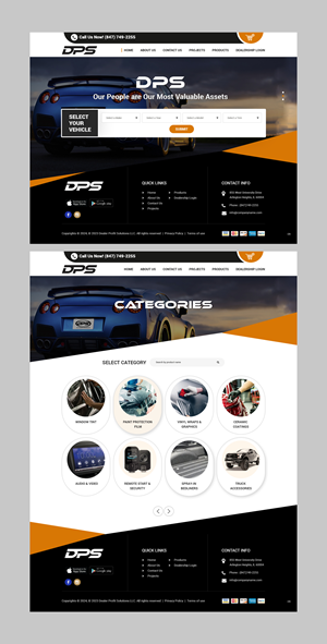 Web Design by pb for this project | Design: #32640474