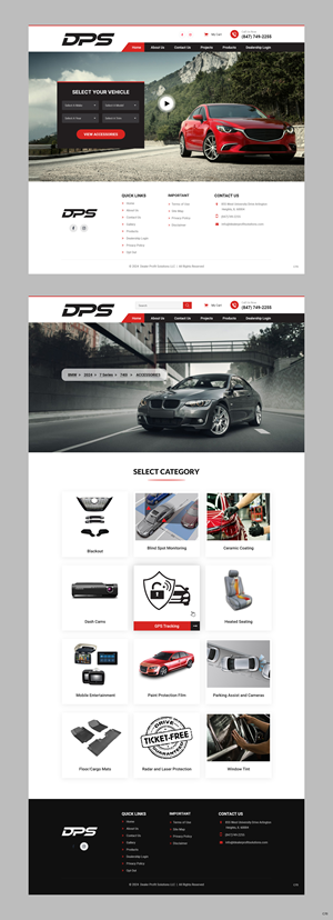 Web Design by pb for this project | Design: #32640497