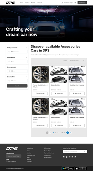 Web Design by Taufik H for this project | Design: #32650776