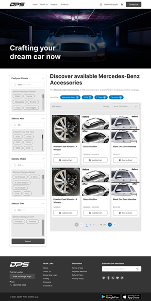 Web Design by Taufik H for this project | Design: #32650777