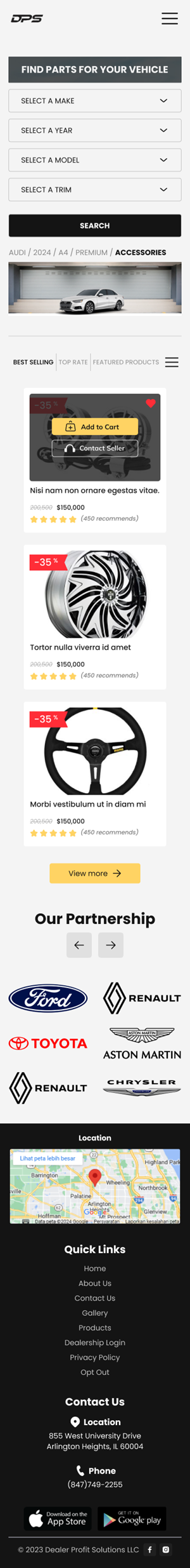 Web Design by Taufik H for this project | Design: #32650992