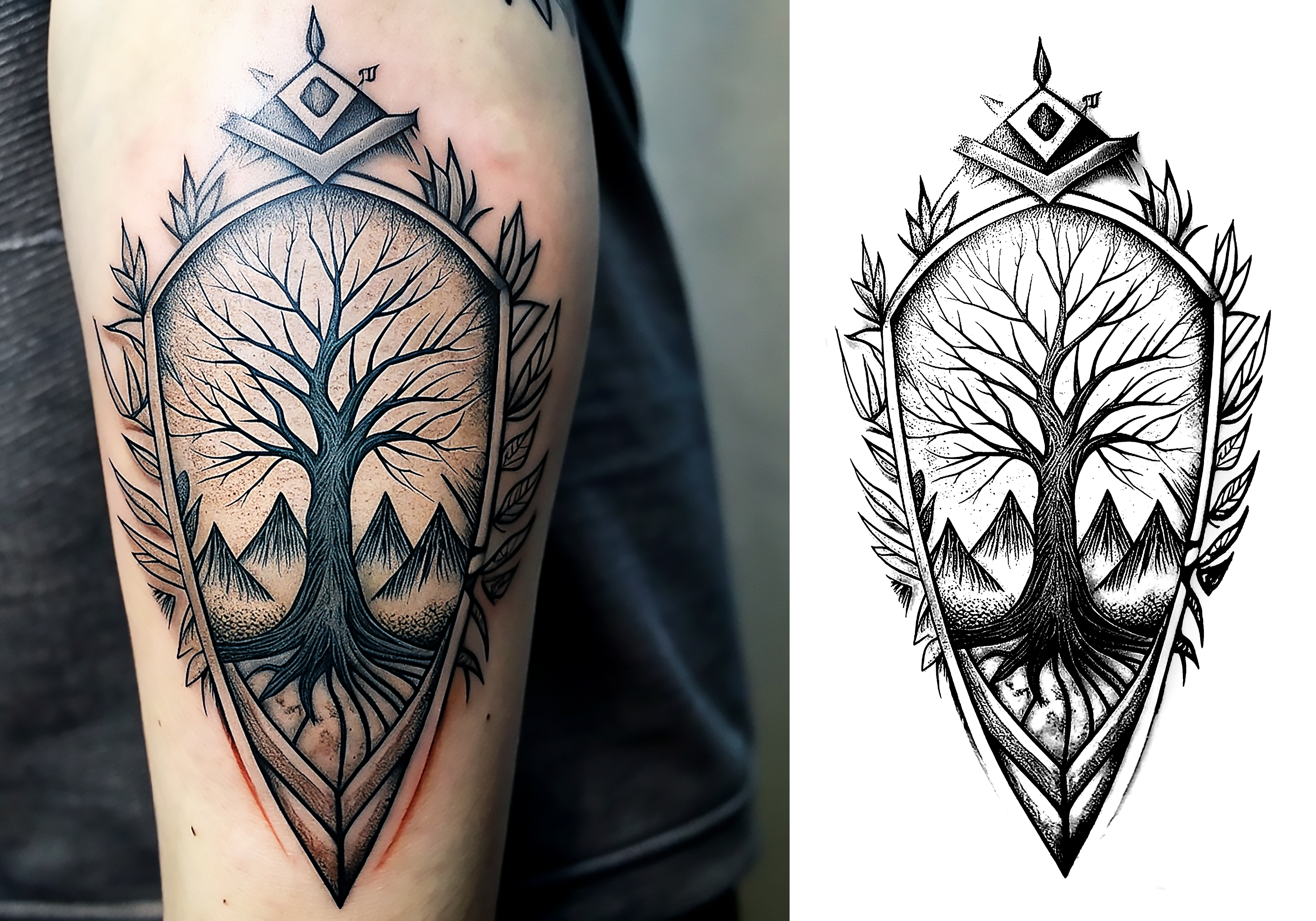 Tattoo Design by Golokapati for this project | Design #32664804