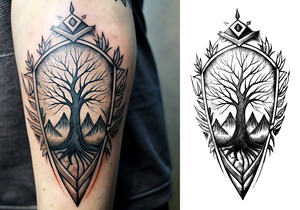 Tattoo Design by Golokapati for this project | Design #32664804