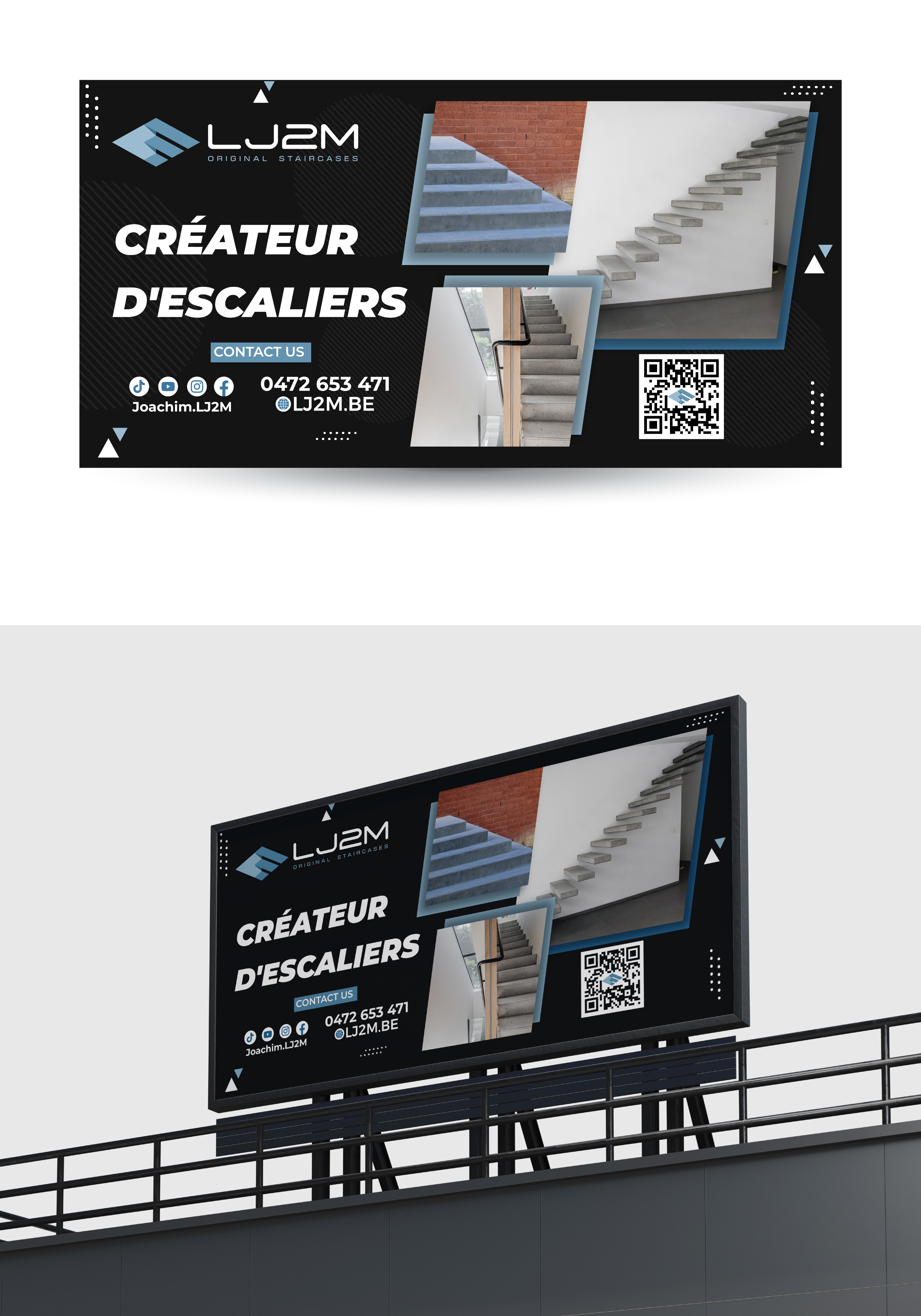 Grafik-Design von Will M. für LJ2M BETON | Design #32663416