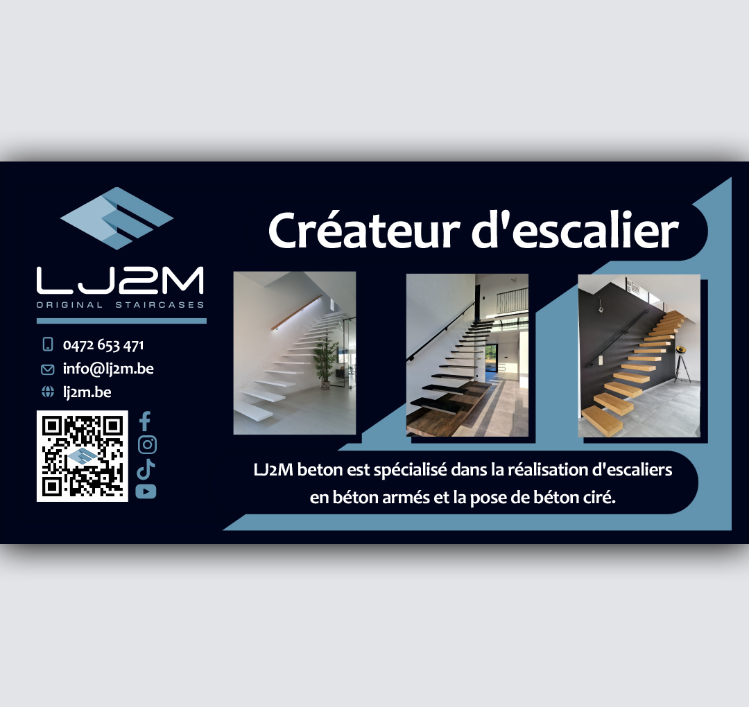 Graphic Design by Shark_Moustache for LJ2M BETON | Design #32709951