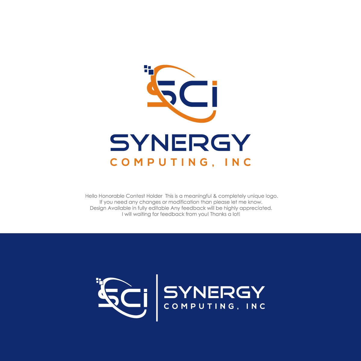 Diseño de Logo por LogoEon para Synergy Computing, Inc. | Diseño #32628613