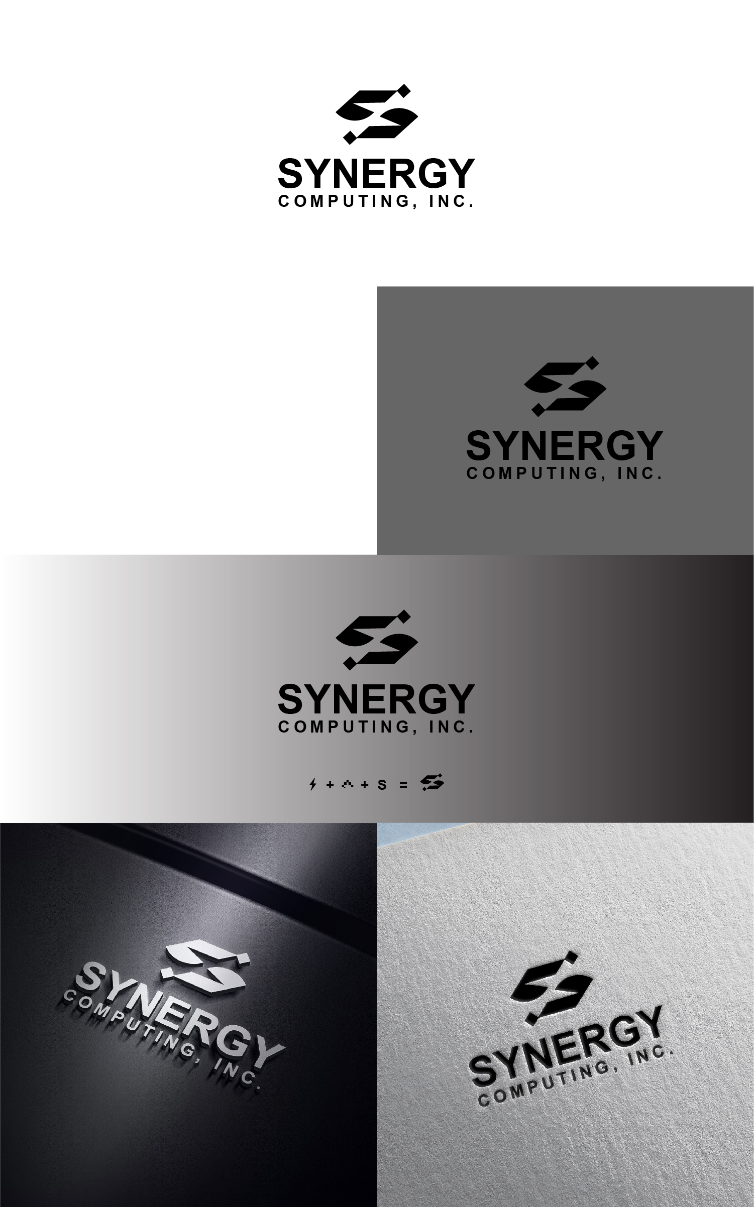 Logo-Design von S.H Designs für Synergy Computing, Inc. | Design #32634810