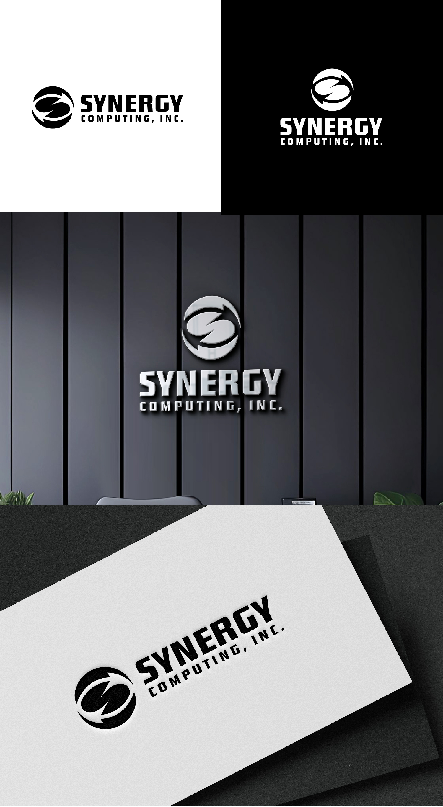 Logo-Design von S.H Designs für Synergy Computing, Inc. | Design #32634811