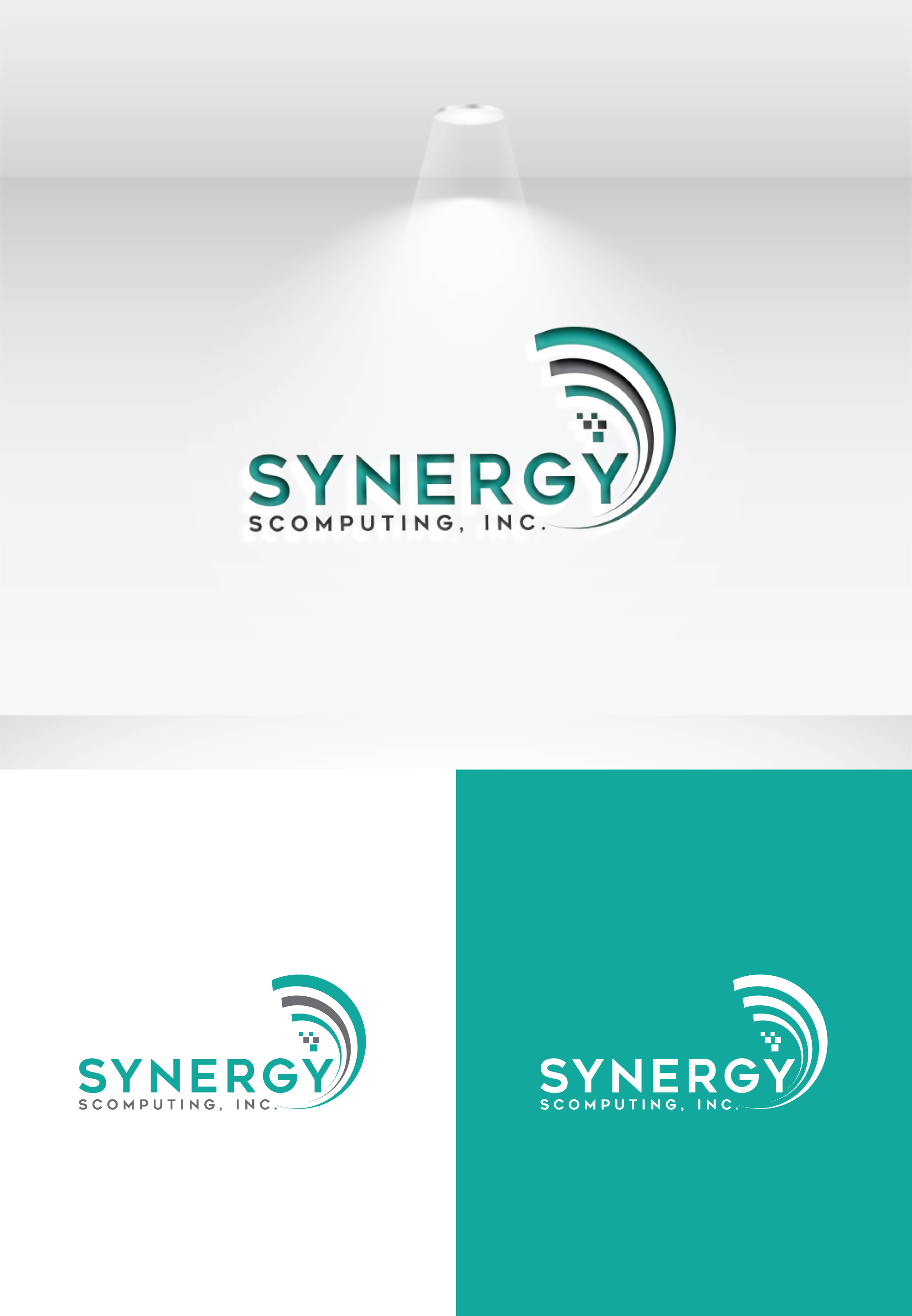 Logo Design by Diane 01 for Synergy Computing, Inc. | Design #32635841