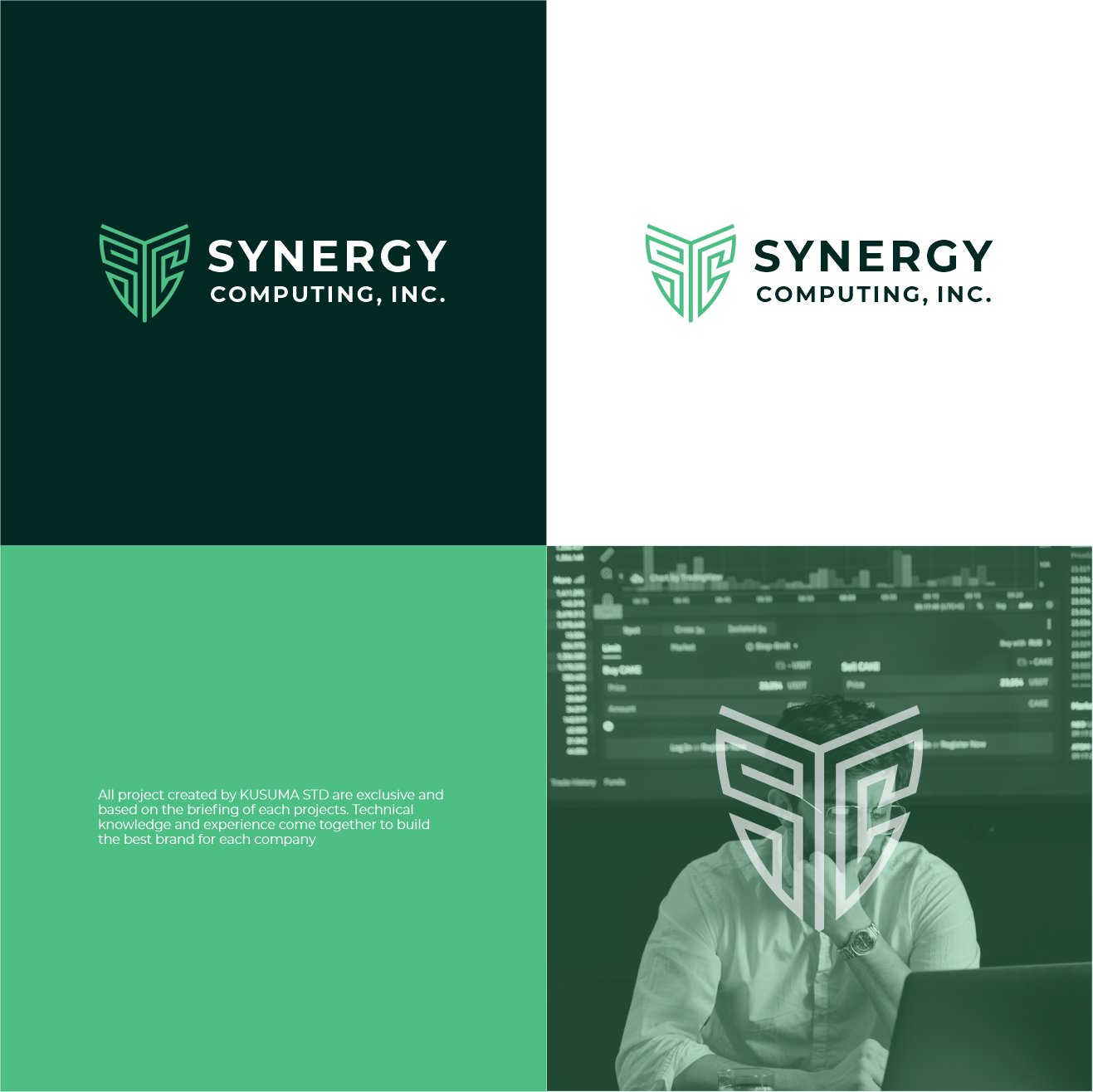 Logo-Design von Kusuma Studio für Synergy Computing, Inc. | Design #32633406