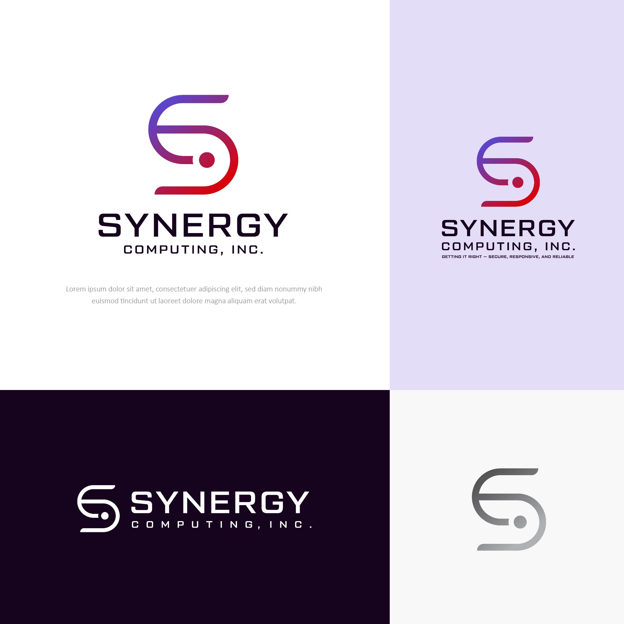 Diseño de Logo por Transformed Design Inc. para Synergy Computing, Inc. | Diseño #32632711