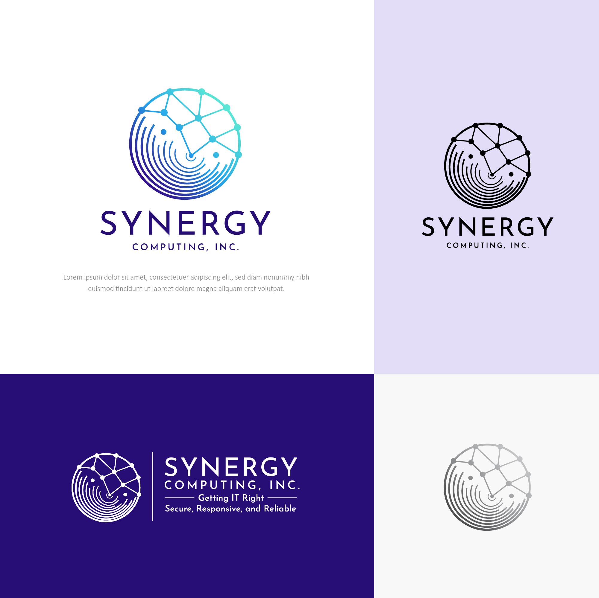Logo-Design von Transformed Design Inc. für Synergy Computing, Inc. | Design #32632713