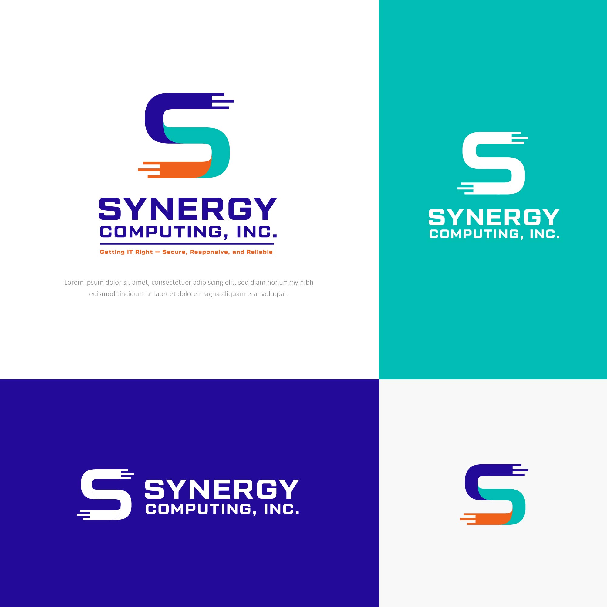 Logo Design by Transformed Design Inc. for Synergy Computing, Inc. | Design #32641333